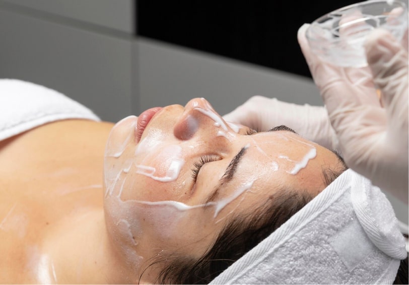 Higiene facial radiante glow
