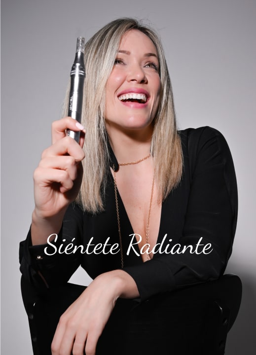 siéntete radiante